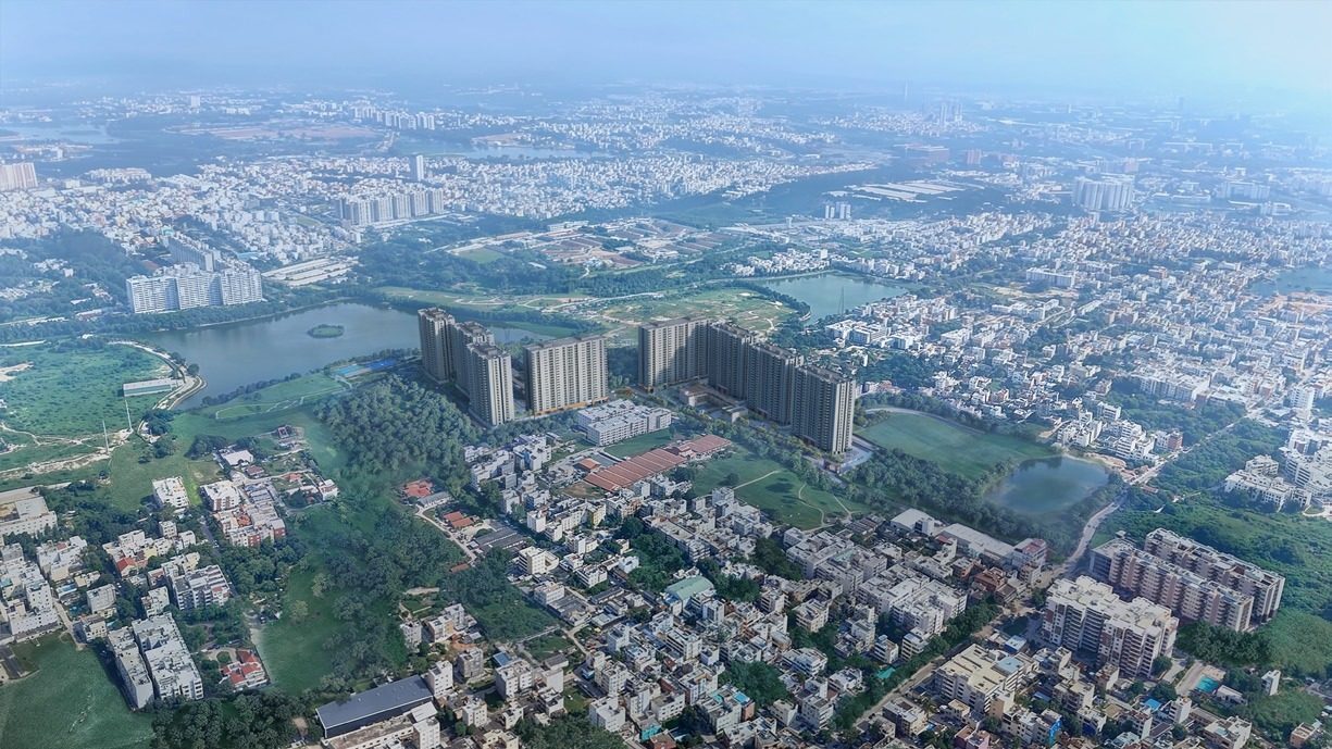 The township between two lakes
